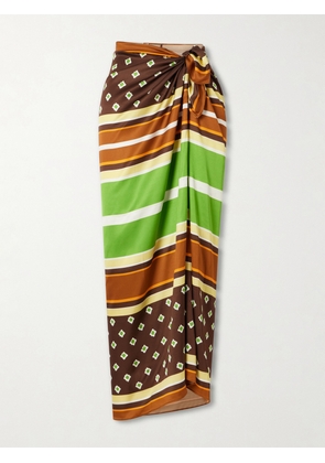 Faithfull - Soleil Satin Waist Scarf - Multi - One size