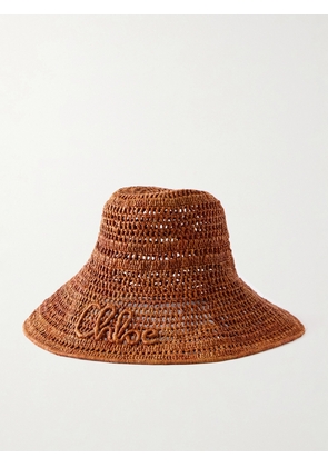 Chloé - Raffia Hat - Brown - S,M