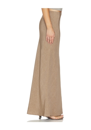 SRG Rosie Skirt in Taupe. Size XXS. Also in XS, S, M, L, XL.
