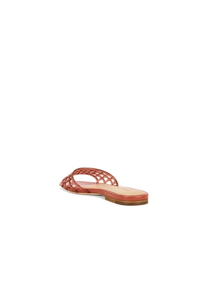Veronica Beard Maris Jelly Sandal in Orange. Size 6.5. Also in 8.