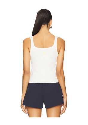 Yellow The Label No Crying Tank Top in White. Size XL. Also in L.