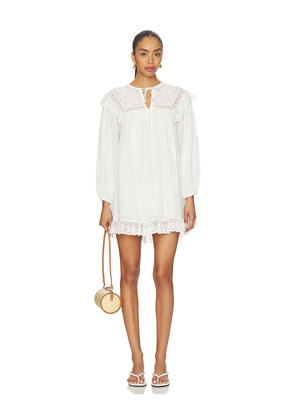 RIXO Inez Dress in Ivory. Size S. Also in XXS, XS, M, L, XL.