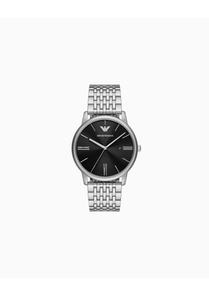 Three-Hand Date Stainless Steel Watch
