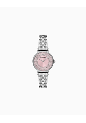 Two-Hand Stainless Steel Watch