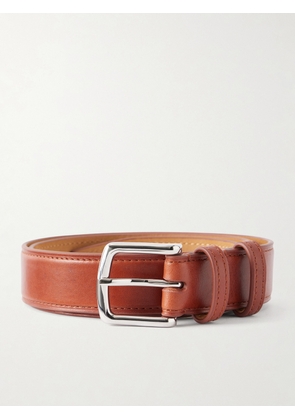 George Cleverley - 3cm Leather Belt - Men - Brown - UK/US 30