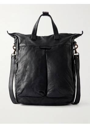 Officine Creative - Helmet 005 Full-Grain Leather Tote Bag - Men - Black