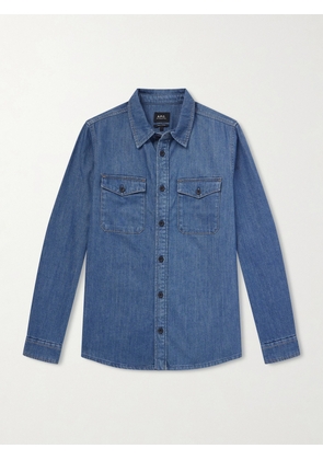 A.P.C. - Denim Shirt - Men - Blue - XS