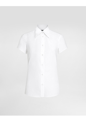 Dolce & Gabbana Poplin Shirt - Woman Shirts And Tops White 36
