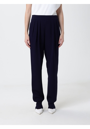 GIORGIO ARMANI Pants Woman color Blue