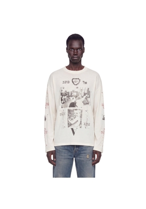 Cherry Mock Neck LS T-Shirt
