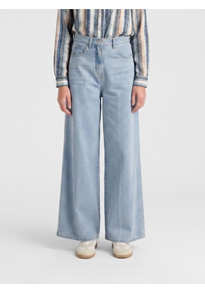 MOMONÌ Jeans Woman color Blue
