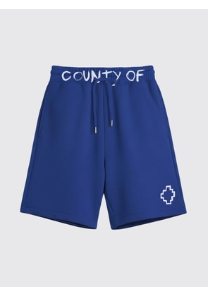 COUNTY OF MILAN Shorts Men color Gnawed Blue