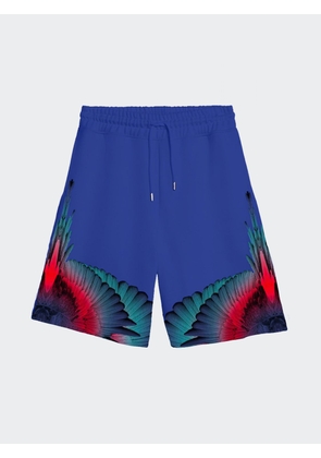 COUNTY OF MILAN Shorts Men color Gnawed Blue