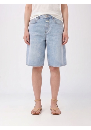 CLOSED Shorts Woman color Gnawed Blue