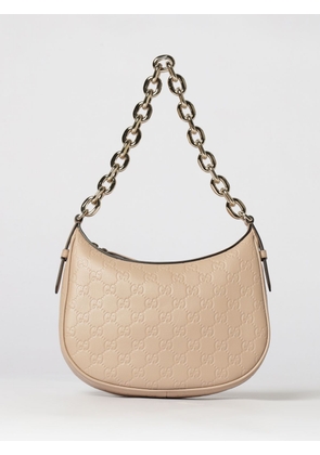GUCCI Shoulder Bag Woman color Beige