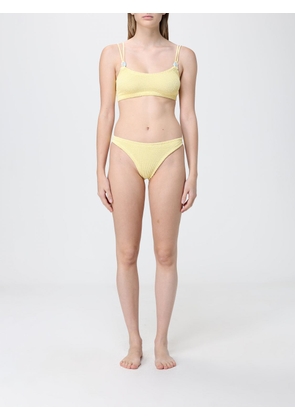 HUNZA G Swimsuit Woman color Yellow