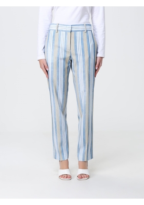 ERMANNO SCERVINO Pants Woman color Gnawed Blue