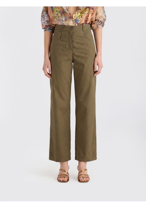 MOMONÌ Pants Woman color Kaki