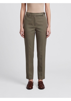 BRUNELLO CUCINELLI Pants Woman color Green
