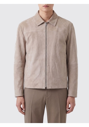 ARMA Suede Goat Leather Shirt Jacket with Welt Pockets