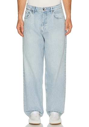 Rag & Bone Baggy Authentic Rigid Jean in Norman - Blue. Size 34 (also in 30, 31, 32, 33, 36).