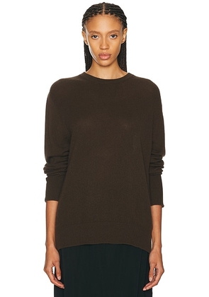 The Row Odelle Top in Chestnut Brown - Brown. Size L (also in ).