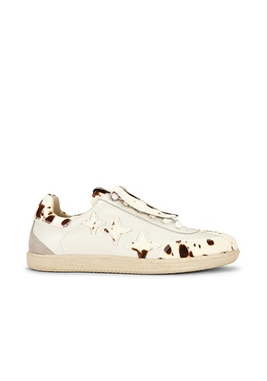 Duke + Dexter Plus Duke Sneaker in Brown Cow - Brown. Size 9 (also in 10, 11, 12, 13).