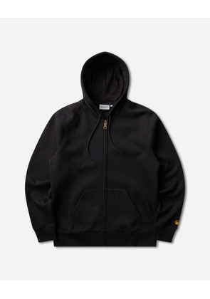 Men s Hooded Chase Jacket Black / Gold