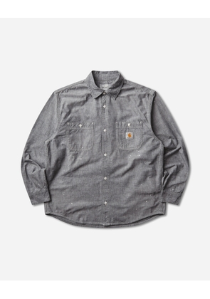 Men s Painter Longsleeve Shirt Black (Worn Used)