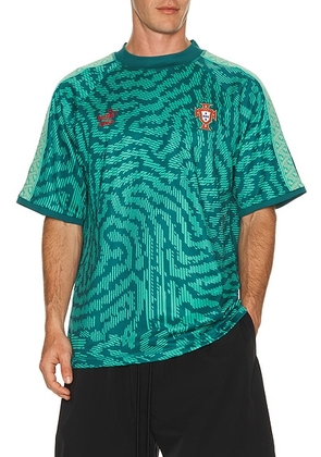 Puma Select x FPF x Salehe Bembury King Jersey in Vibrant Green - Dark Green. Size S (also in XS, M, L, XL/1X, XXL/2X).