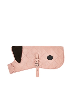 Barbour Quilted Dog Coat in Pink - Pink. Size S (also in M, L, XL).