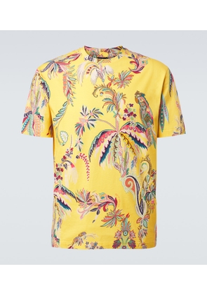 Etro Printed cotton jersey T-shirt