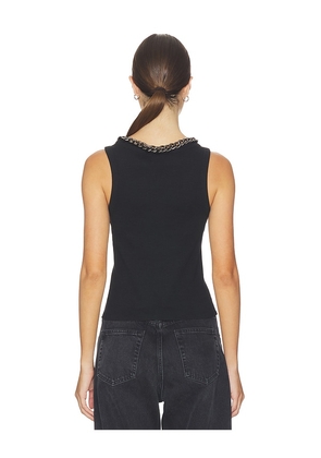 ALLSAINTS Lucy Tank Top in Black. Size M. Also in S.