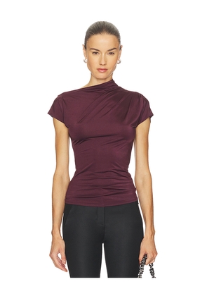 Miaou Bebe Top in Wine. Size XS. Also in M.