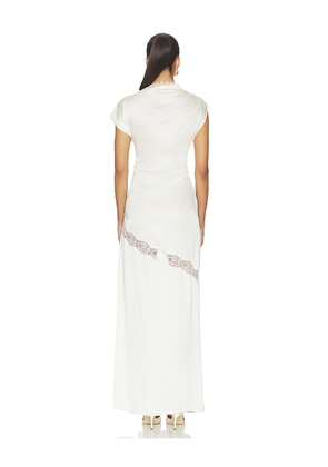 L'Academie Rietta Gown in Ivory. Size XXS. Also in XS, S, M, L.