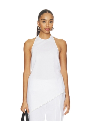 L'Academie Marithe Top in White. Size XXS. Also in XS, S, M, L, XL.