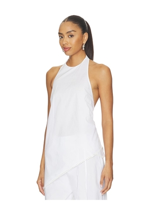 L'Academie Marithe Top in White. Size XXS. Also in L, M, S, XL, XS.