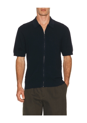 NN07 Gustav Full Zip 60016 in Navy. Size S. Also in M, L, XL/1X, XXL/2X.