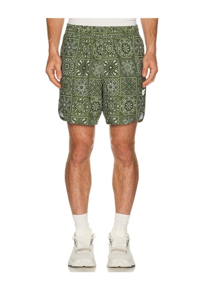 Legends Luka Golf 7 Short in Army. Size S. Also in M, L, XL/1X.