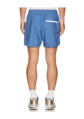 Legends Luka Short in Rhombus All Over Print 7 Lined Zephyr in Blue. Size S. Also in M, L, XL/1X.