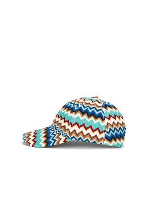Missoni Hat in Blue.