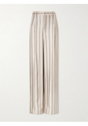 TWP - Hudson St Striped Wide-leg Pants - Neutrals - US00,US0,US2,US4,US6,US8,US10