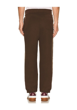 Polo Ralph Lauren RL Fleece Sweatpant in Brown. Size XL/1X. Also in S, L.