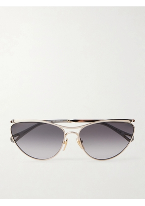 Chloé - Aviator-style Gold-tone Sunglasses - One size