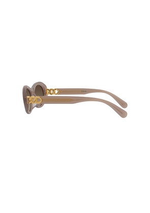 Stella McCartney Falabella Sunglasses in Taupe.