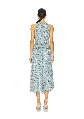 Ulla Johnson Adeline Dress in Blue. Size 12. Also in 10.