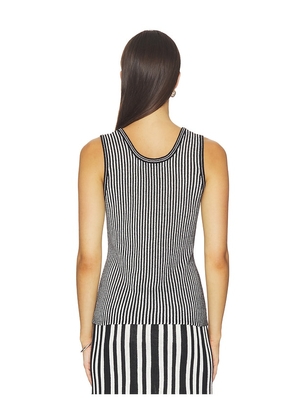 Proenza Schouler White Label Lennox Top in Black & White. Size XS. Also in L, M, S.