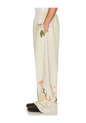 Pas Une Marque Arbre D'octobre Joggers in Beige. Size S. Also in L, M, XL/1X.