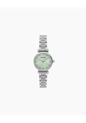 Two-Hand Stainless Steel Watch