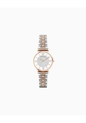 Women's Two-Hand Two-Tone Stainless Steel Watch